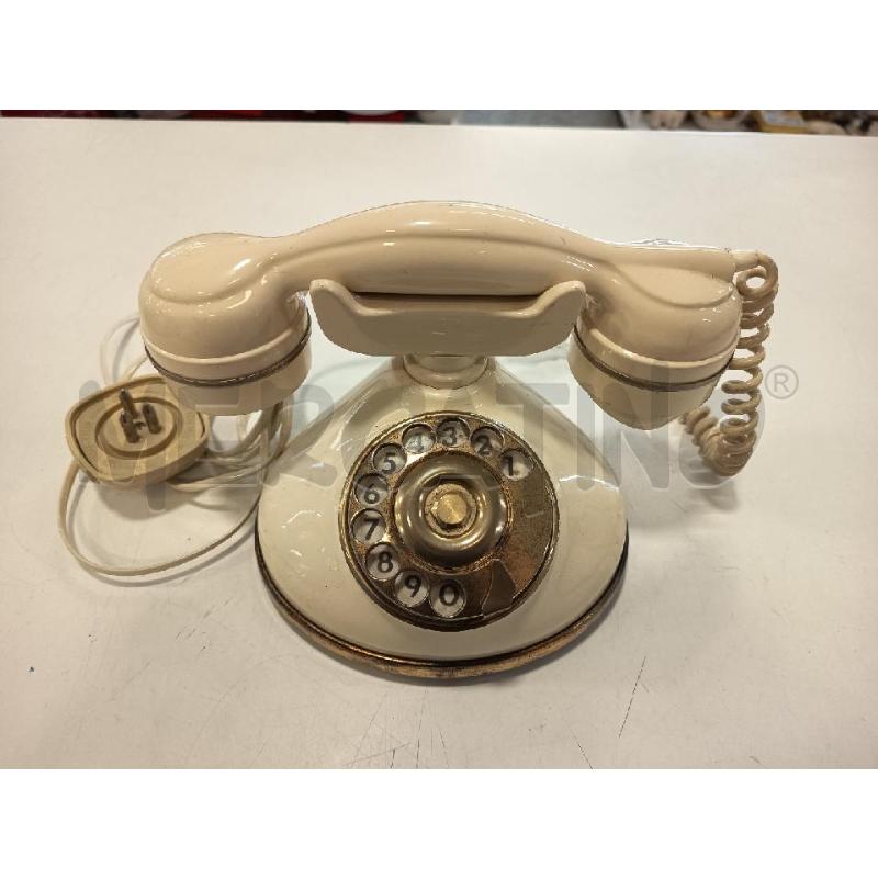 TELEFONO A DISCO CHIARO MET DOR | Mercatino dell'Usato Roma rebibbia 1