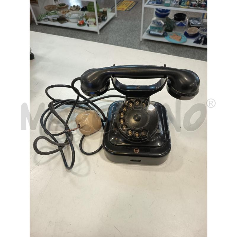 TELEFONO A DISCO NERO SIEMENS MILANO | Mercatino dell'Usato Roma rebibbia 1