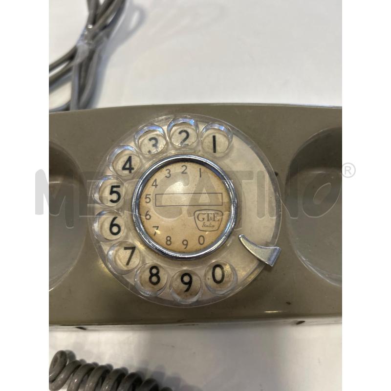 TELEFONO DISCO ORIZZONTALE GRIGIO | Mercatino dell'Usato Roma rebibbia 2