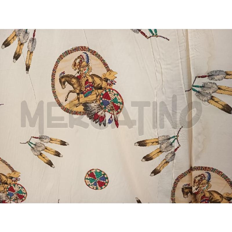 TESSUTO +4M DISEGNI INDIANI VINT DA RIV | Mercatino dell'Usato Roma rebibbia 3
