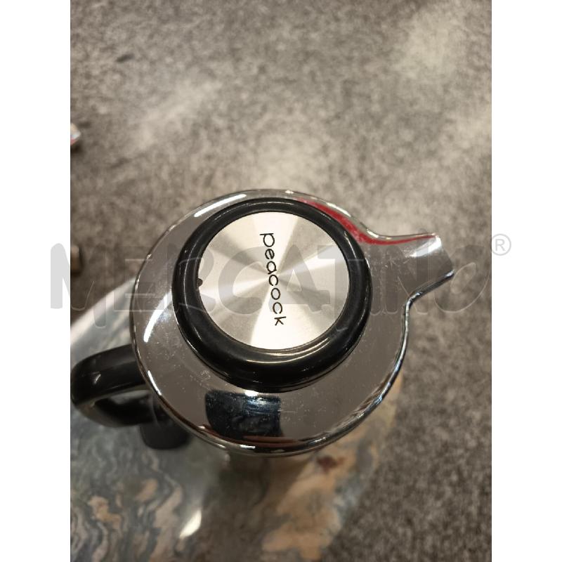 THERMOS CROMO RIGA NERA PEACOOK | Mercatino dell'Usato Roma rebibbia 2