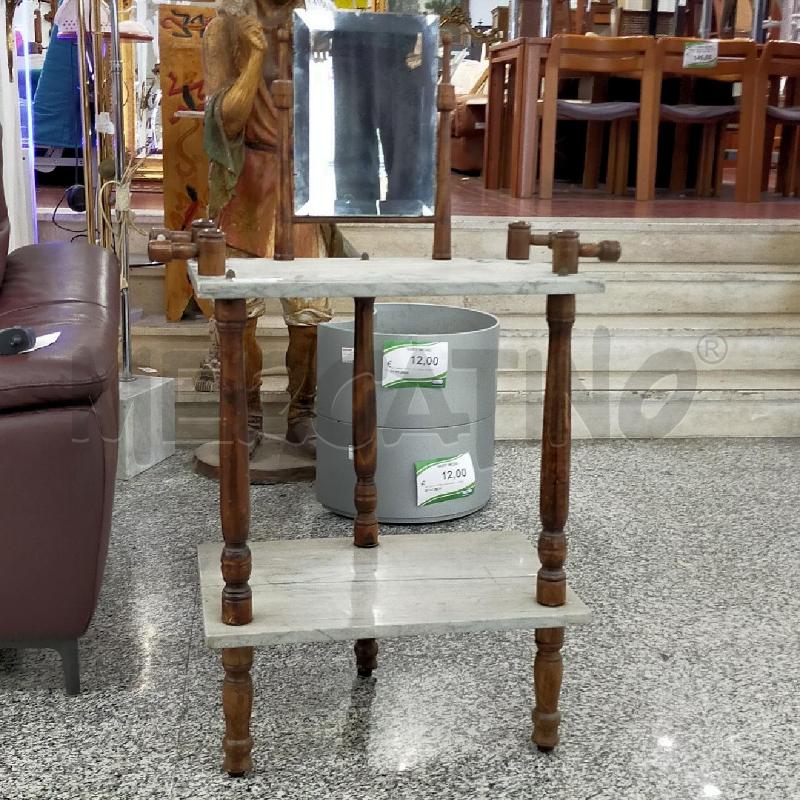 TOLETTA LEGNO SPECCHIO BASC 2 RIP MARMO DA RIV | Mercatino dell'Usato Roma rebibbia 1