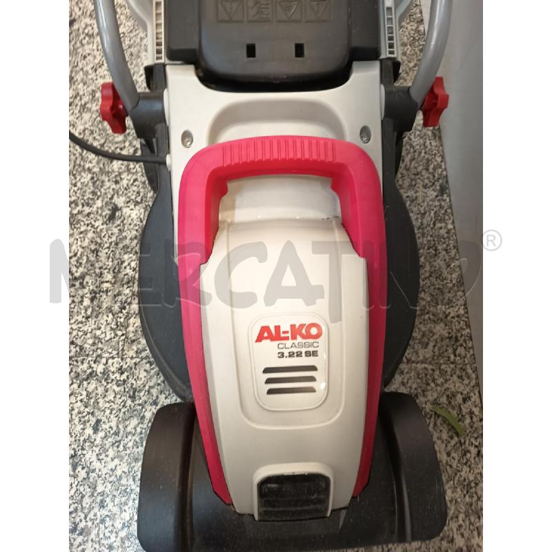 TOSA ERBA ELETTRICO ALKO GRIGIO E ROSSO | Mercatino dell'Usato Roma rebibbia 2