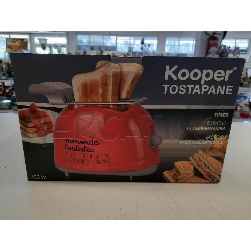 TOSTA PANE ROSSO KOOPER | Mercatino dell'Usato Roma rebibbia 1