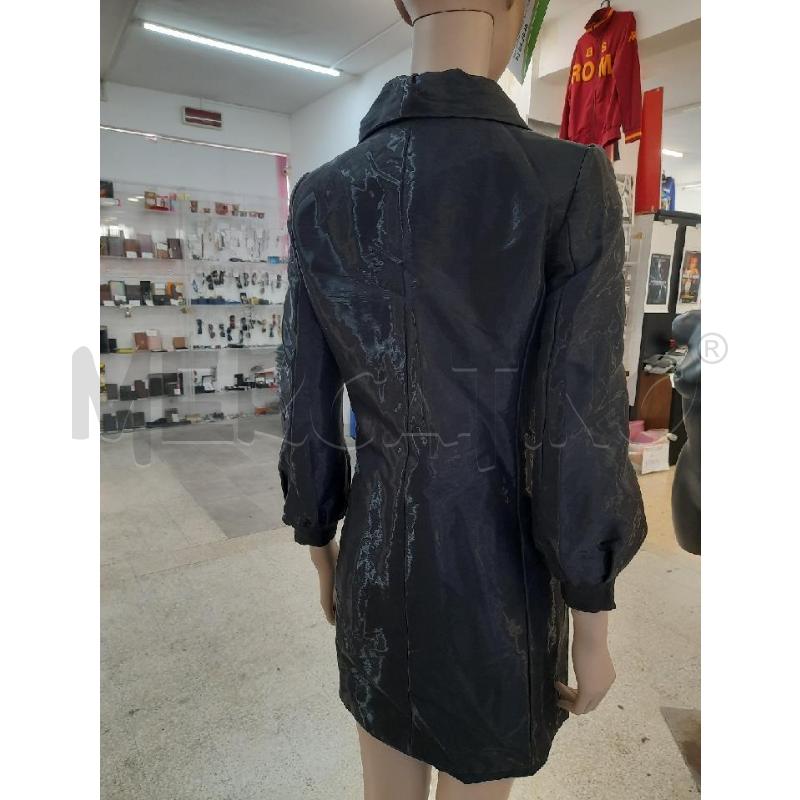 TRENCH DONNA PINKO NERO LUCIDO | Mercatino dell'Usato Roma rebibbia 4
