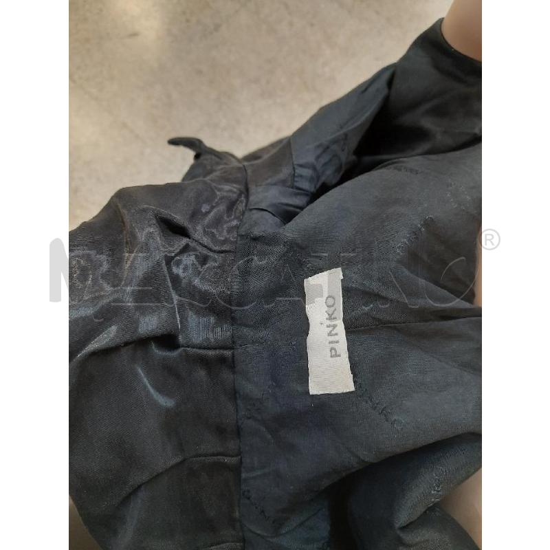 TRENCH DONNA PINKO NERO LUCIDO | Mercatino dell'Usato Roma rebibbia 5
