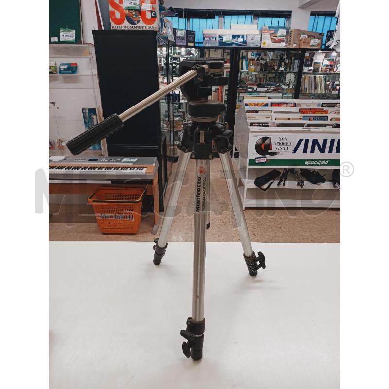 TREPPIEDI MANFROTTO 190 | Mercatino dell'Usato Roma rebibbia 1