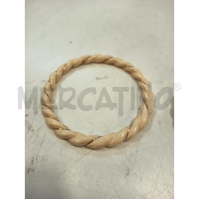 TRIS BRACCIALI RIGIDI CHIARI DEC DOR | Mercatino dell'Usato Roma rebibbia 3