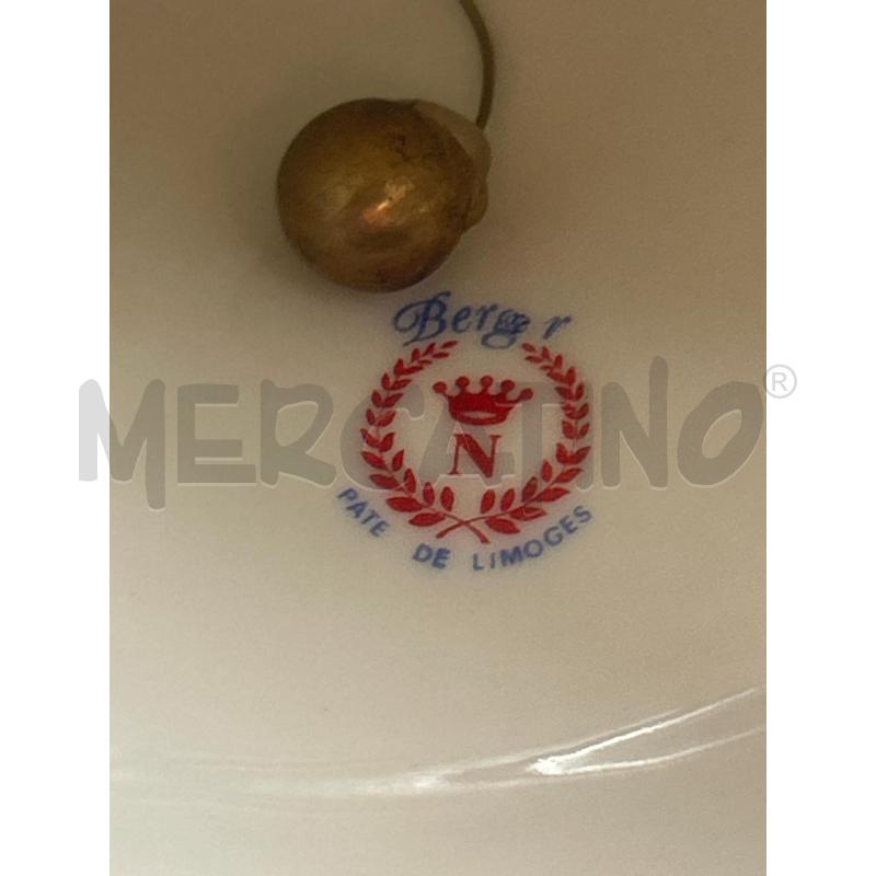 TRIS CAMPANELLE C ERAM LAVORATA FIORI RILIEVO | Mercatino dell'Usato Roma rebibbia 3