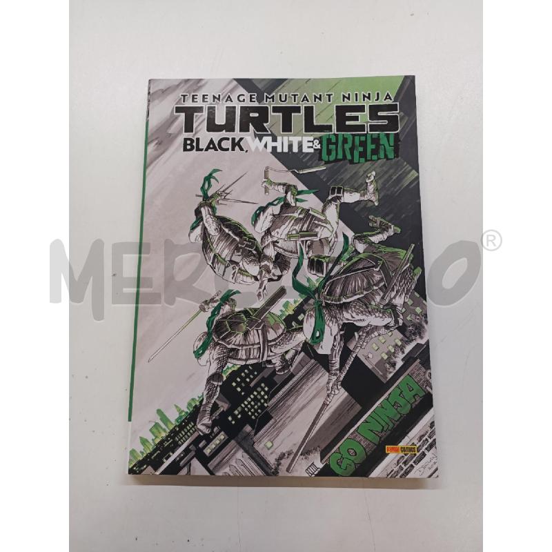 TURTLES BLACK WHITE E GREEN | Mercatino dell'Usato Roma rebibbia 1