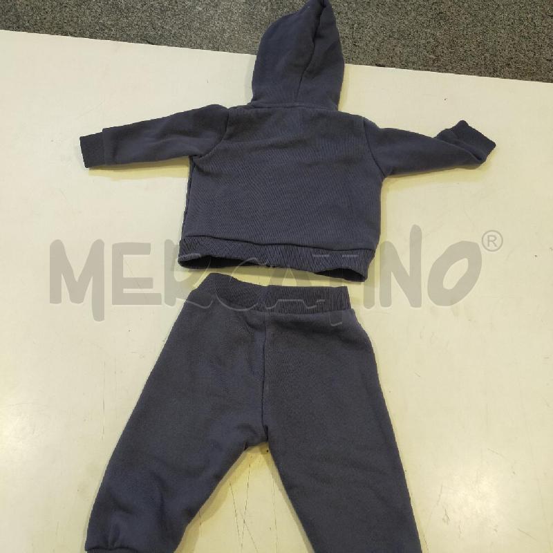 TUTINA BAMBINO GUESS 2PZ DINOSAURO  BLU | Mercatino dell'Usato Roma rebibbia 2