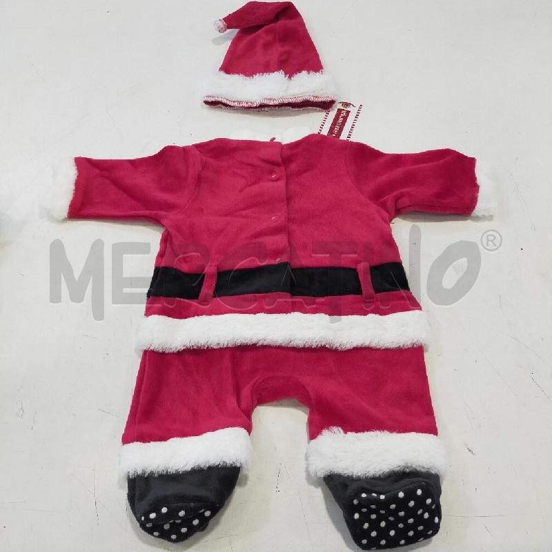 TUTINA NEONATO NATALE + CAPPELLINO CARTELLINATO  | Mercatino dell'Usato Roma rebibbia 2