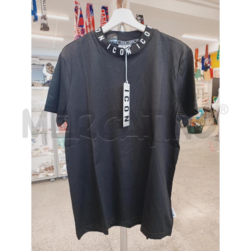 T SHIRT UOMO ICON NERA BIANCA TGL CARTELLINATA | Mercatino dell'Usato Roma rebibbia 1