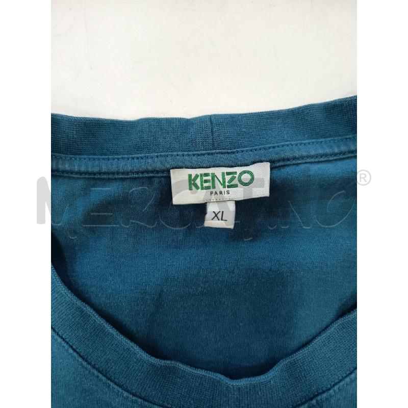 T SHIRT UOMO KENZO PETROLIO TGXL | Mercatino dell'Usato Roma rebibbia 3