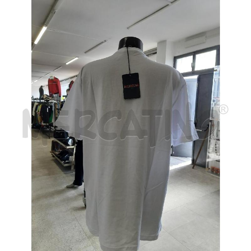 T SHIRT UOMO MUSEUM BIANCA SCRITTA VERDE GM | Mercatino dell'Usato Roma rebibbia 3