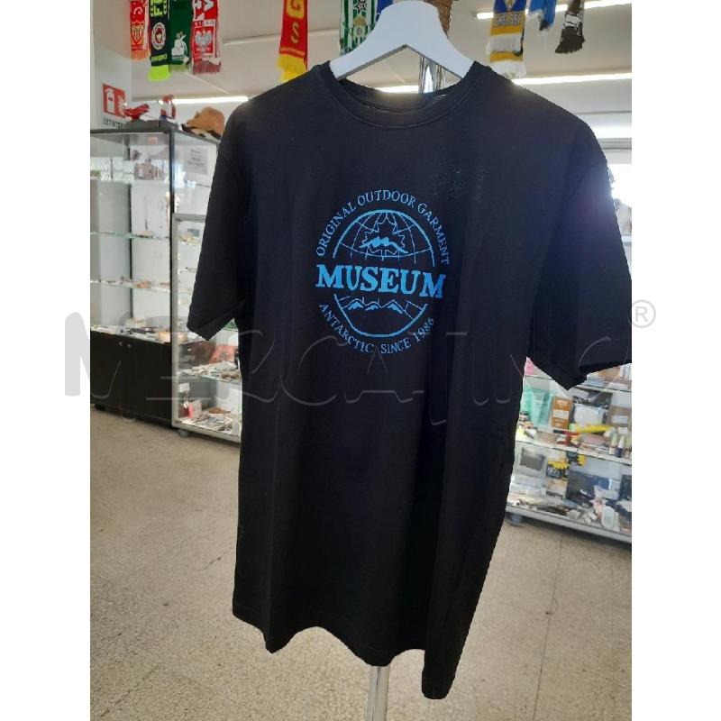 T SHIRT UOMO MUSEUM NERA TGM CARTELLINATA | Mercatino dell'Usato Roma rebibbia 1