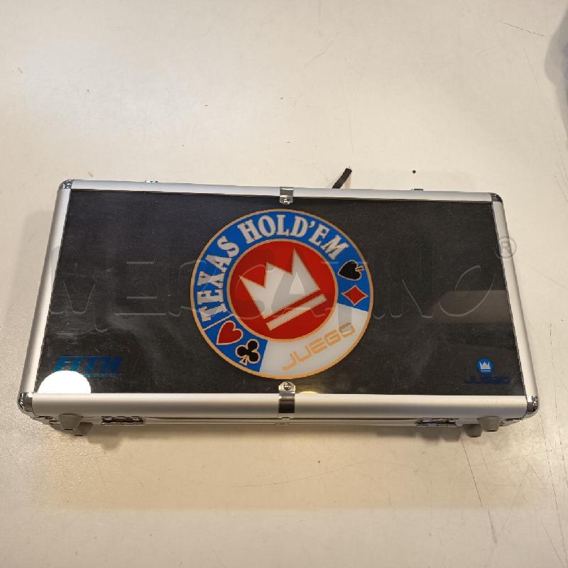 VALIGETTA TEXAS HOLD'EM FICHES  | Mercatino dell'Usato Roma rebibbia 1