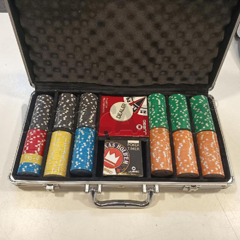 VALIGETTA TEXAS HOLD'EM FICHES  | Mercatino dell'Usato Roma rebibbia 2