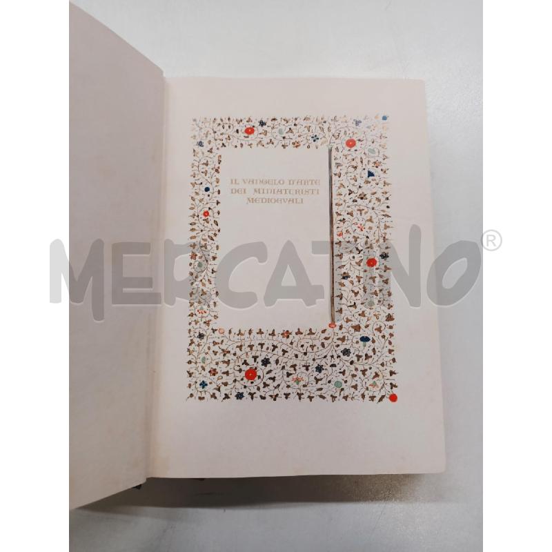 VANGELO D'ARTE MINIATURISTI MEDIOEVALI | Mercatino dell'Usato Roma rebibbia 5