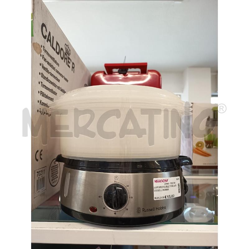 VAPORIERA ELETTRICA RUSSELL HOBBS | Mercatino dell'Usato Roma rebibbia 1