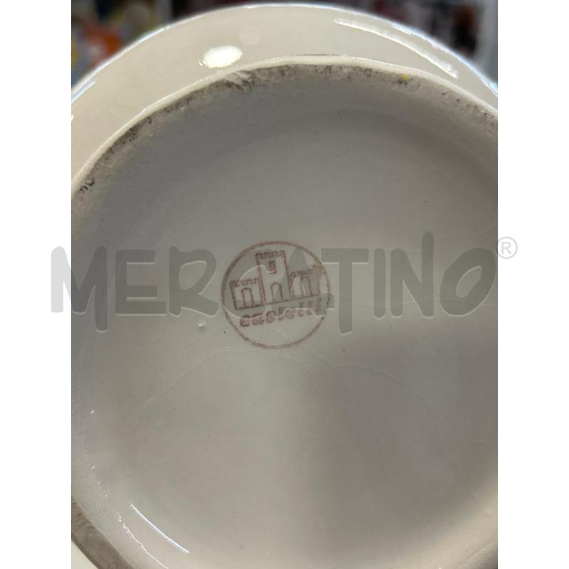 VASO CASTELLI BIANCO FIORI B MARR | Mercatino dell'Usato Roma rebibbia 2