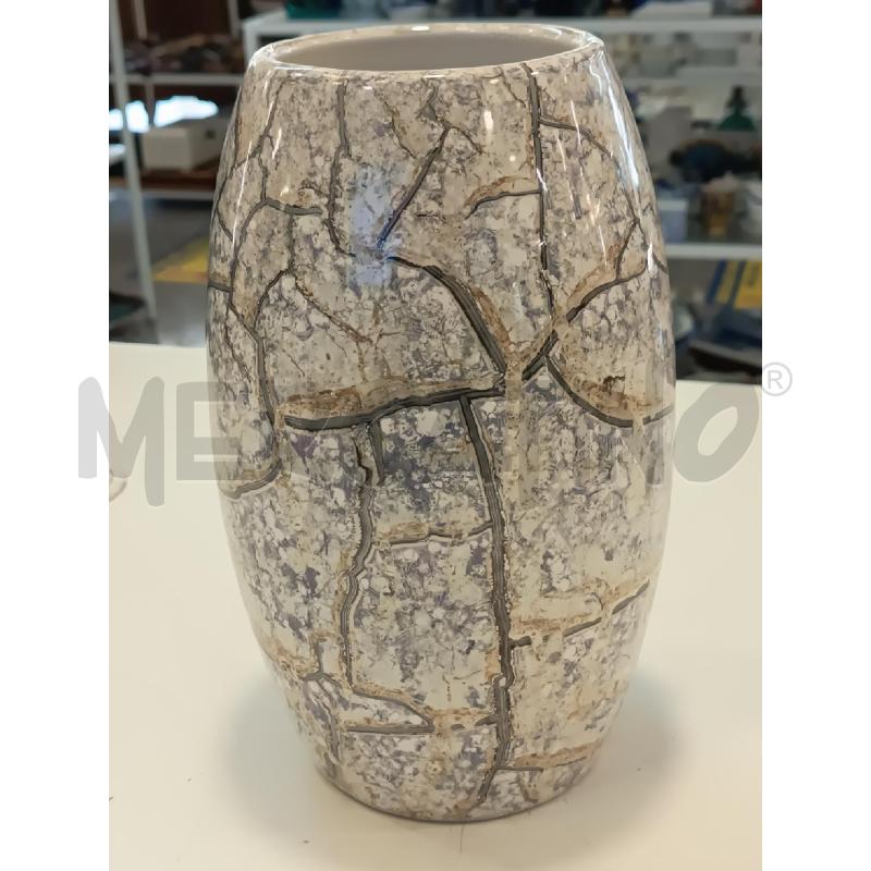 VASO CERAMICA EFFETTO MARMO | Mercatino dell'Usato Roma rebibbia 4