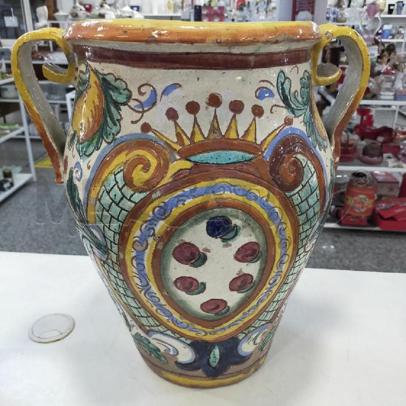 VASO CERAM DIS GIALLI 2M B GIALLO DA RIV | Mercatino dell'Usato Roma rebibbia 1