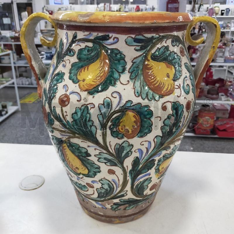 VASO CERAM DIS GIALLI 2M B GIALLO DA RIV | Mercatino dell'Usato Roma rebibbia 3