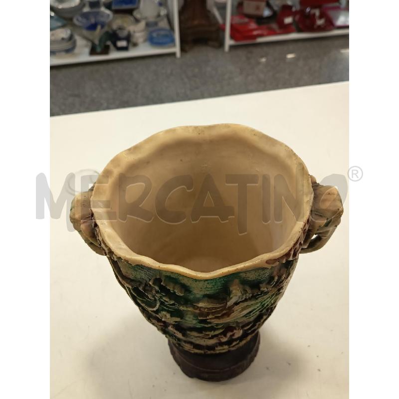 VASO DECORI RILIEVO ORIENTALE | Mercatino dell'Usato Roma rebibbia 5