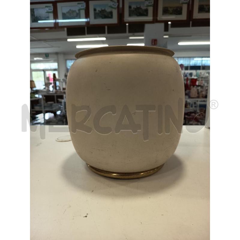 VASO LATTA BEIGE B DOR | Mercatino dell'Usato Roma rebibbia 1