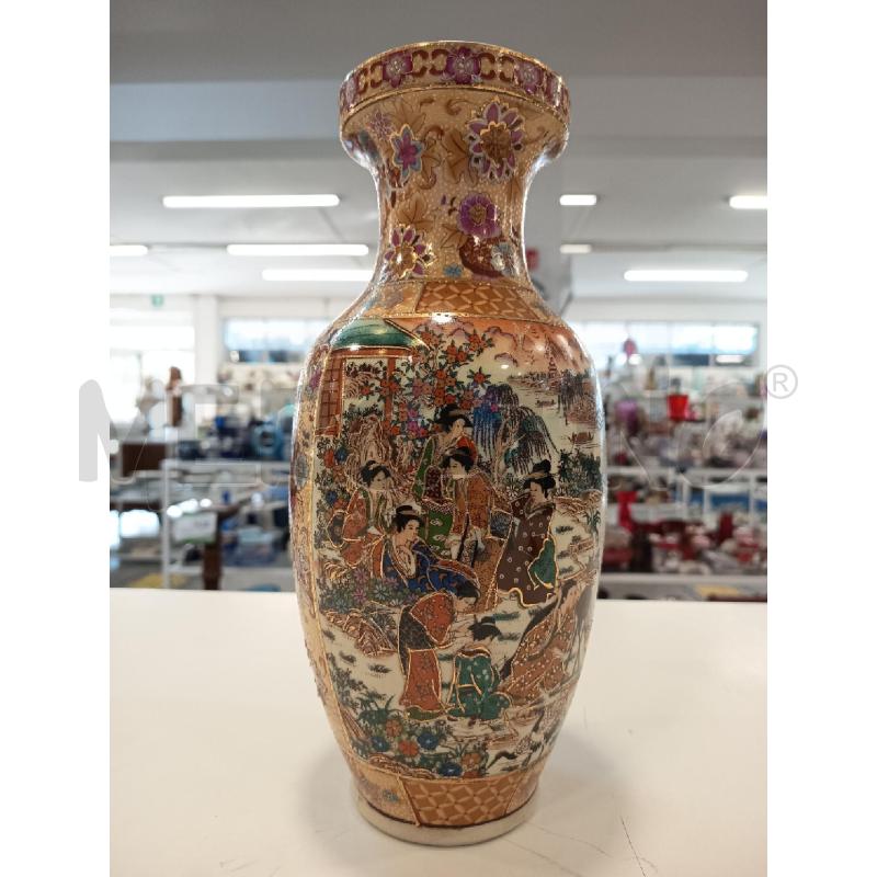 VASO ORIENTALE ROYAL SATSUKA DEC ARANCIO | Mercatino dell'Usato Roma rebibbia 1