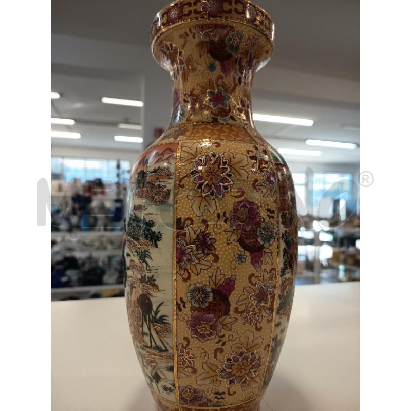 VASO ORIENTALE ROYAL SATSUKA DEC ARANCIO | Mercatino dell'Usato Roma rebibbia 3