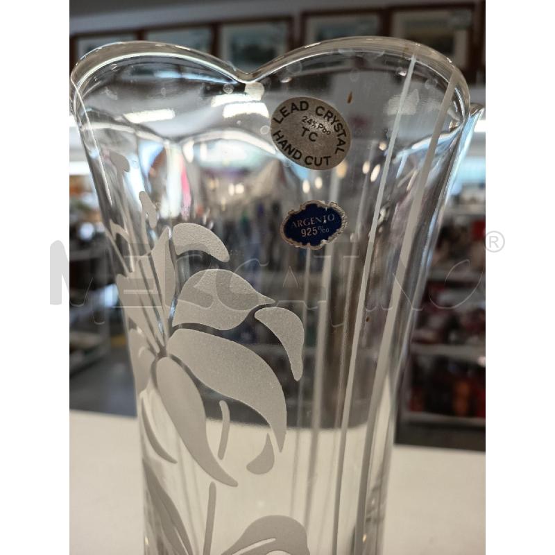 VASO VETRO B ARG | Mercatino dell'Usato Roma rebibbia 2