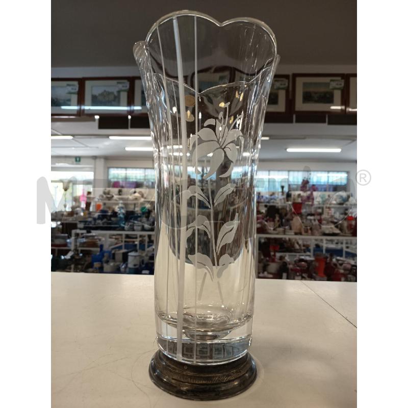 VASO VETRO B ARG | Mercatino dell'Usato Roma rebibbia 4