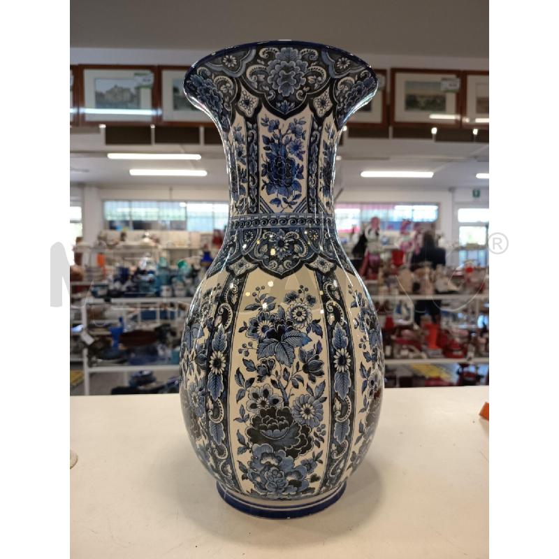 VASO  CERAMICA DELFT DEC BLU | Mercatino dell'Usato Roma rebibbia 1