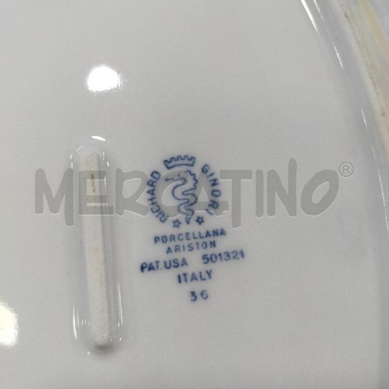 VASSOIO BIANCO CERAMICA RICHARD GINORI ARISTON | Mercatino dell'Usato Roma rebibbia 3