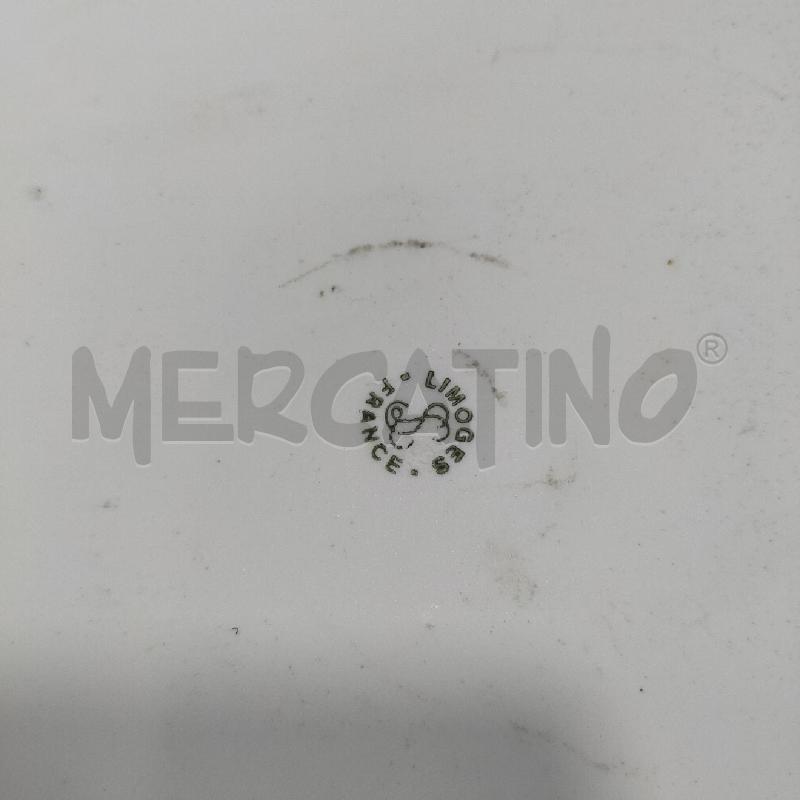 VASSOIO CERAM DIP LIMOGES DEC BLU FIORI | Mercatino dell'Usato Roma rebibbia 2