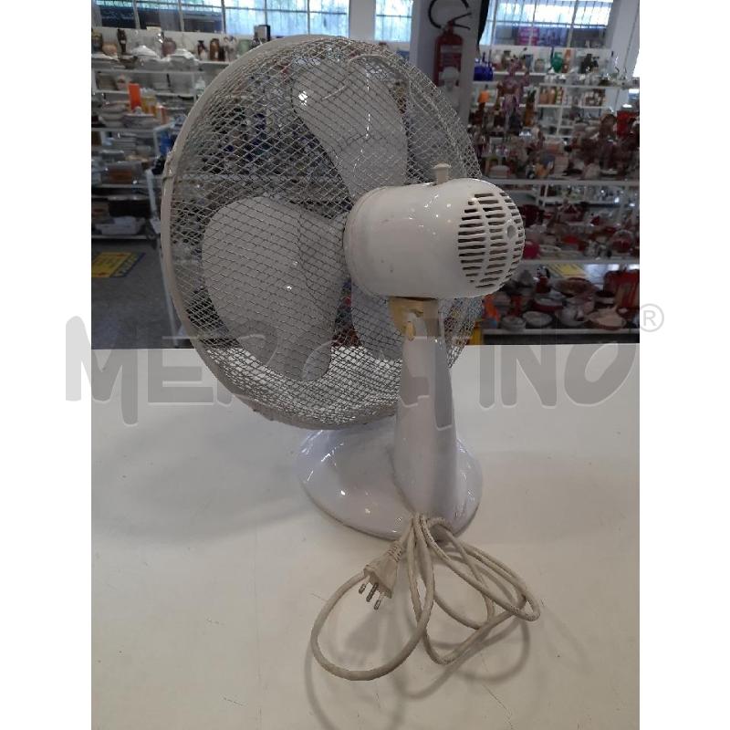 VENTILATORE DA TAVOLO BIANCO | Mercatino dell'Usato Roma rebibbia 2
