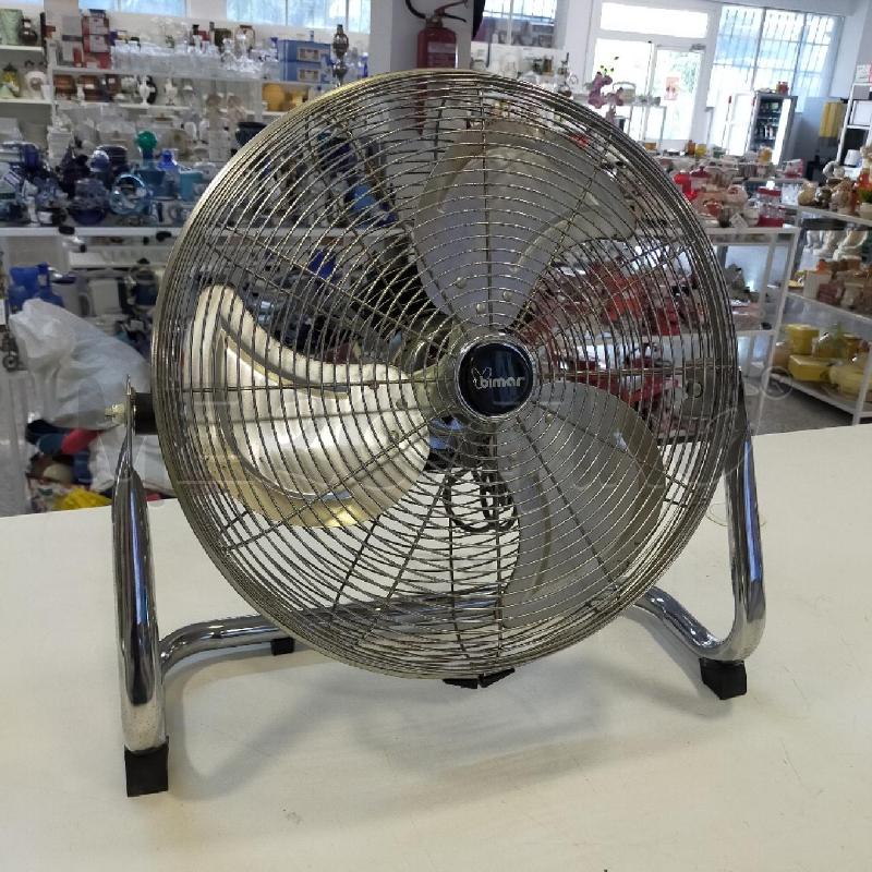 VENTILATORE DA TERRA CROMO BIMAR | Mercatino dell'Usato Roma rebibbia 1
