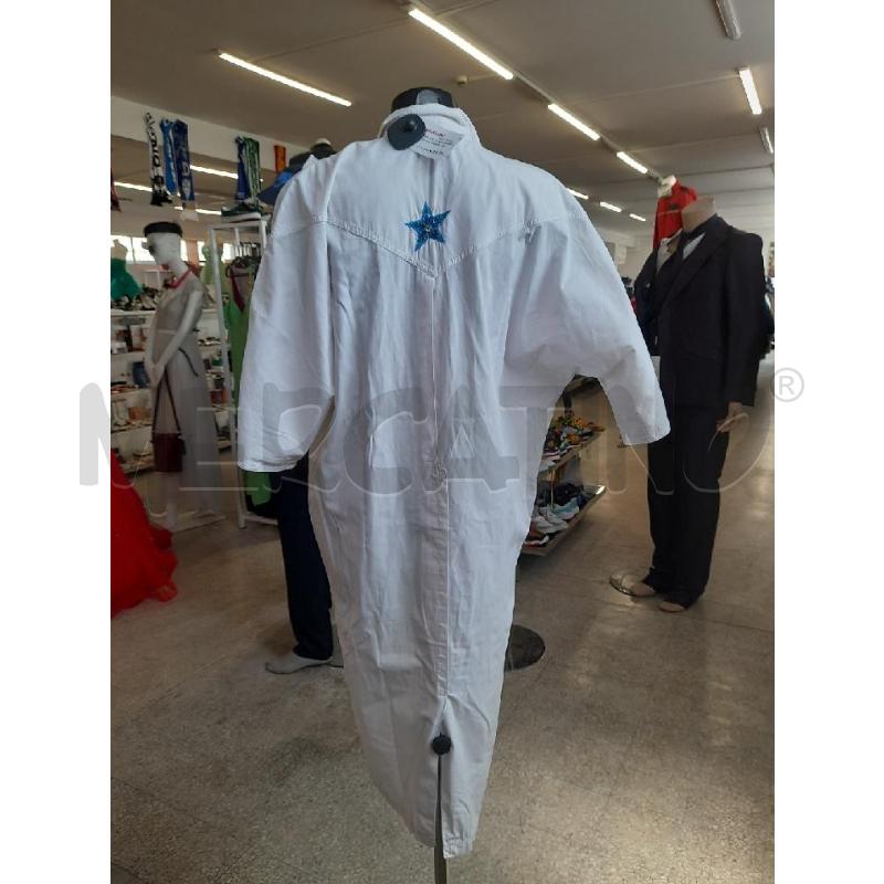 VESTITO DONNA BIANCO MARIA GRAZIA SEVERI DISEGNI MICROPERLINE | Mercatino dell'Usato Roma rebibbia 4