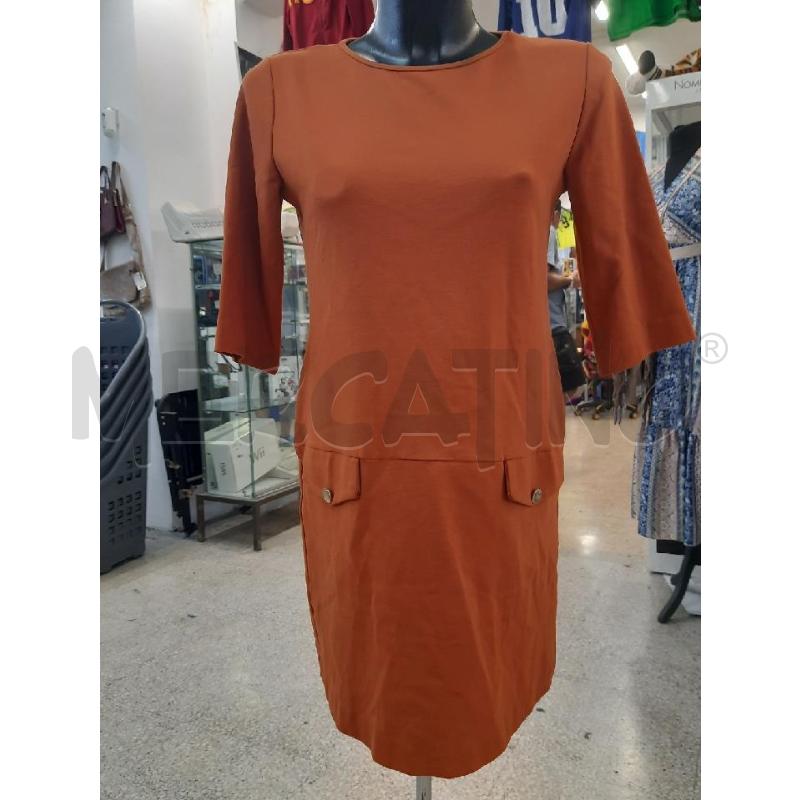 VESTITO DONNA CANNELLA MARRONE | Mercatino dell'Usato Roma rebibbia 1