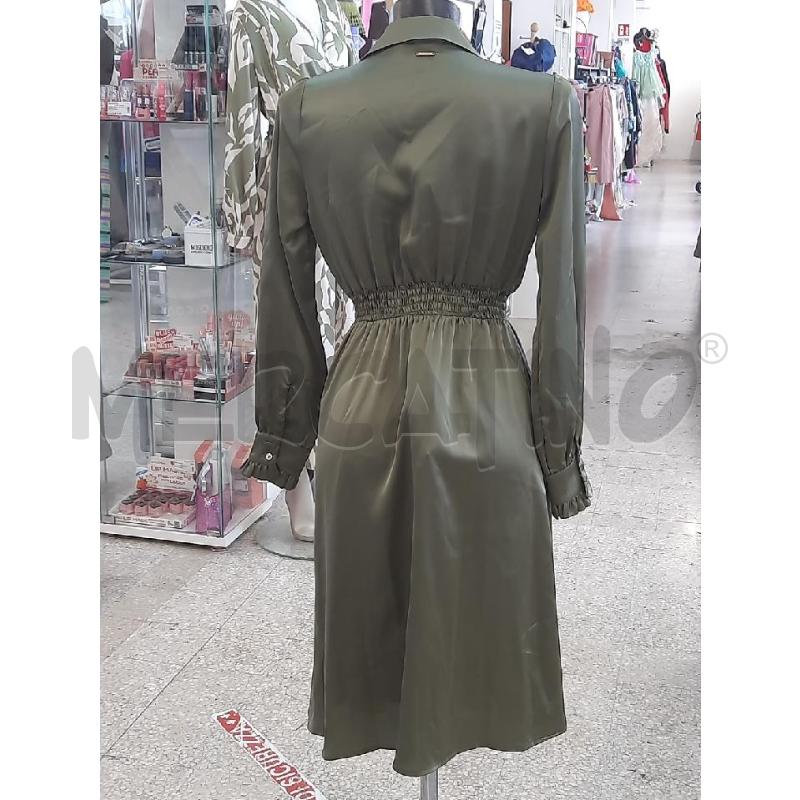 VESTITO DONNA CANNELLA VERDE CARTELLINATO | Mercatino dell'Usato Roma rebibbia 2