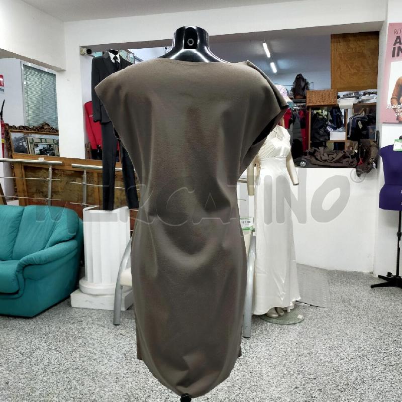 VESTITO DONNA CARLAG GRIGIO MORBIDO TG44 80%LANA | Mercatino dell'Usato Roma rebibbia 2
