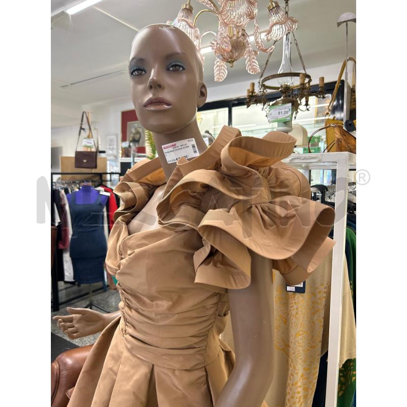 VESTITO DONNA ELISABETTA FRANCHI BEIGE | Mercatino dell'Usato Roma rebibbia 2