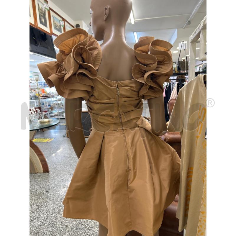 VESTITO DONNA ELISABETTA FRANCHI BEIGE | Mercatino dell'Usato Roma rebibbia 3