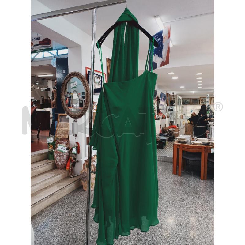VESTITO DONNA FAYAZI VERDE TG40 PZ3 | Mercatino dell'Usato Roma rebibbia 3