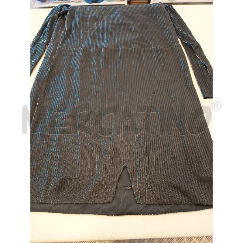 VESTITO DONNA KENZO NERO RIFLESSI BLU CARTELLINATO | Mercatino dell'Usato Roma rebibbia 5