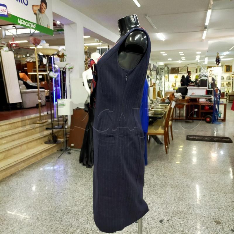 VESTITO DONNA LOVE MOSCHINO CRAVATTA BORDO/BLU RIGHE VERDI | Mercatino dell'Usato Roma rebibbia 3