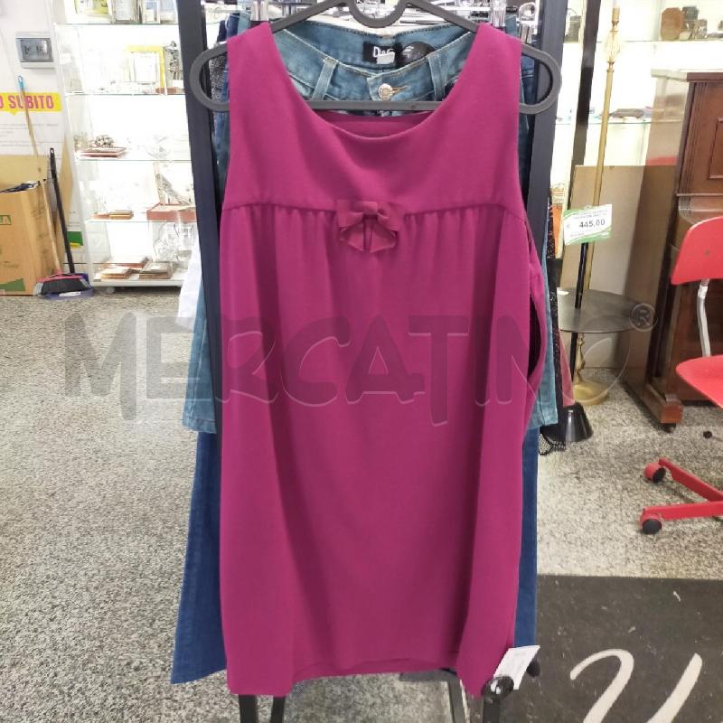 VESTITO DONNA MOSCHINO CHAP AND CCHIC VIOLA TGS M | Mercatino dell'Usato Roma rebibbia 1