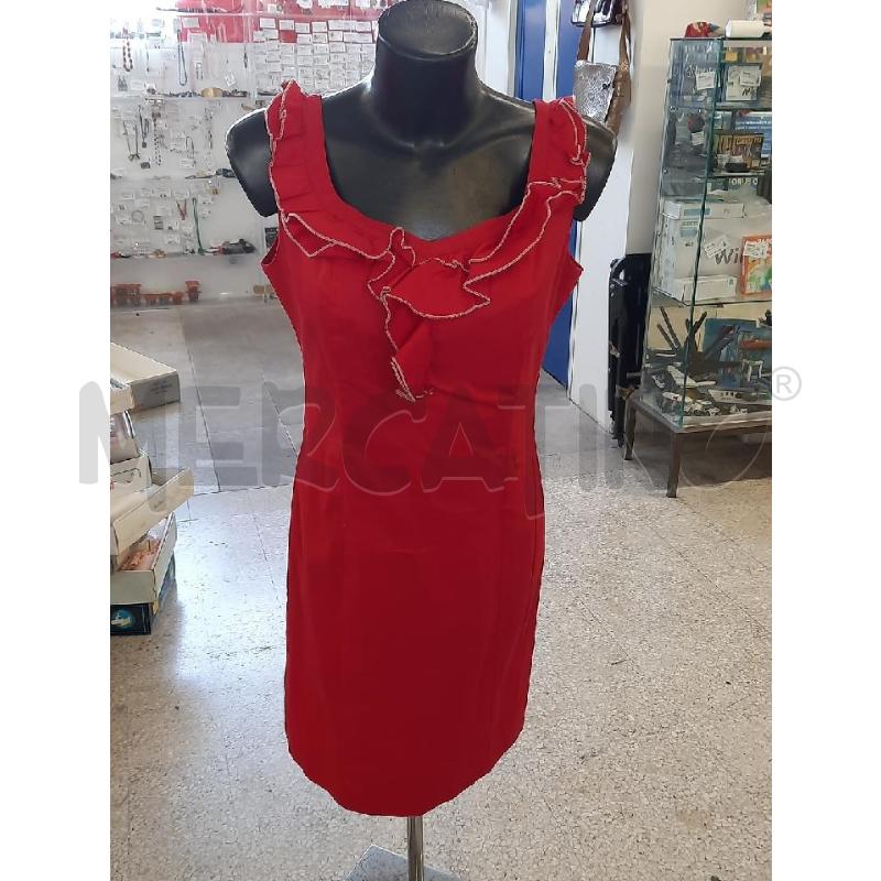 VESTITO DONNA TALCO ROSSO CARTELLINATO | Mercatino dell'Usato Roma rebibbia 1